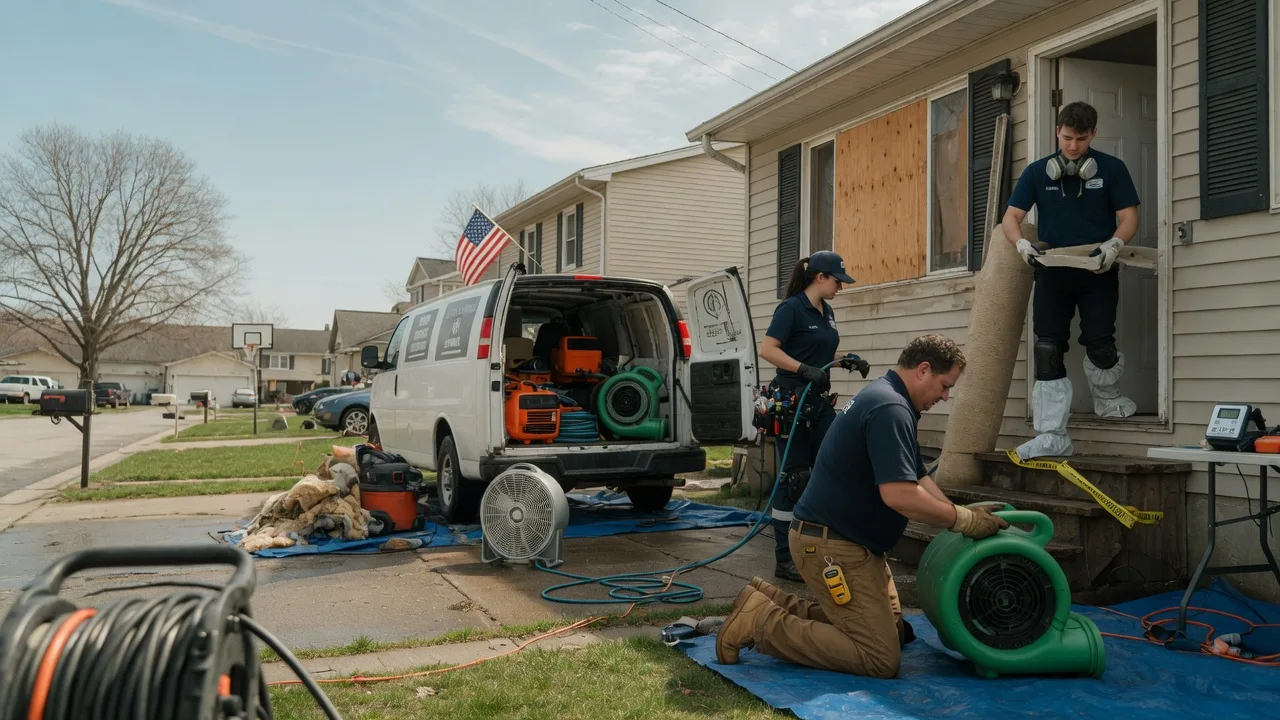 Water Damage Restoration in Mortons Gap, KY near me